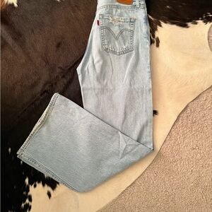 Levi's Light Blue Straight Leg Jeans